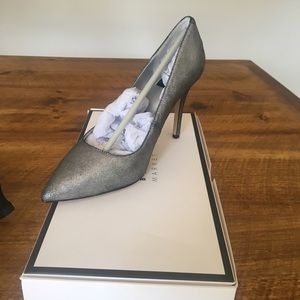 White House Black Market - Olivia Silver Shoe